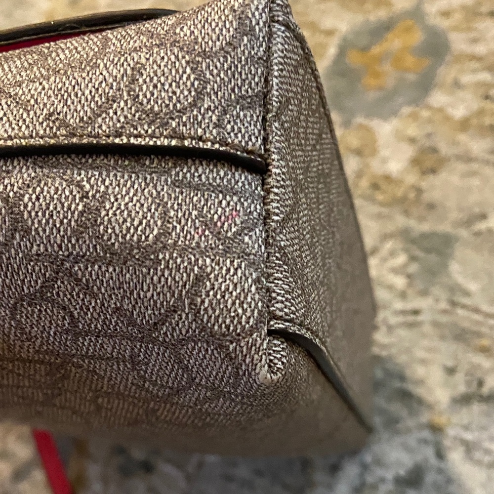 Calvin Klein Pink and Brown Crossbody Bag - Picture 9 of 12